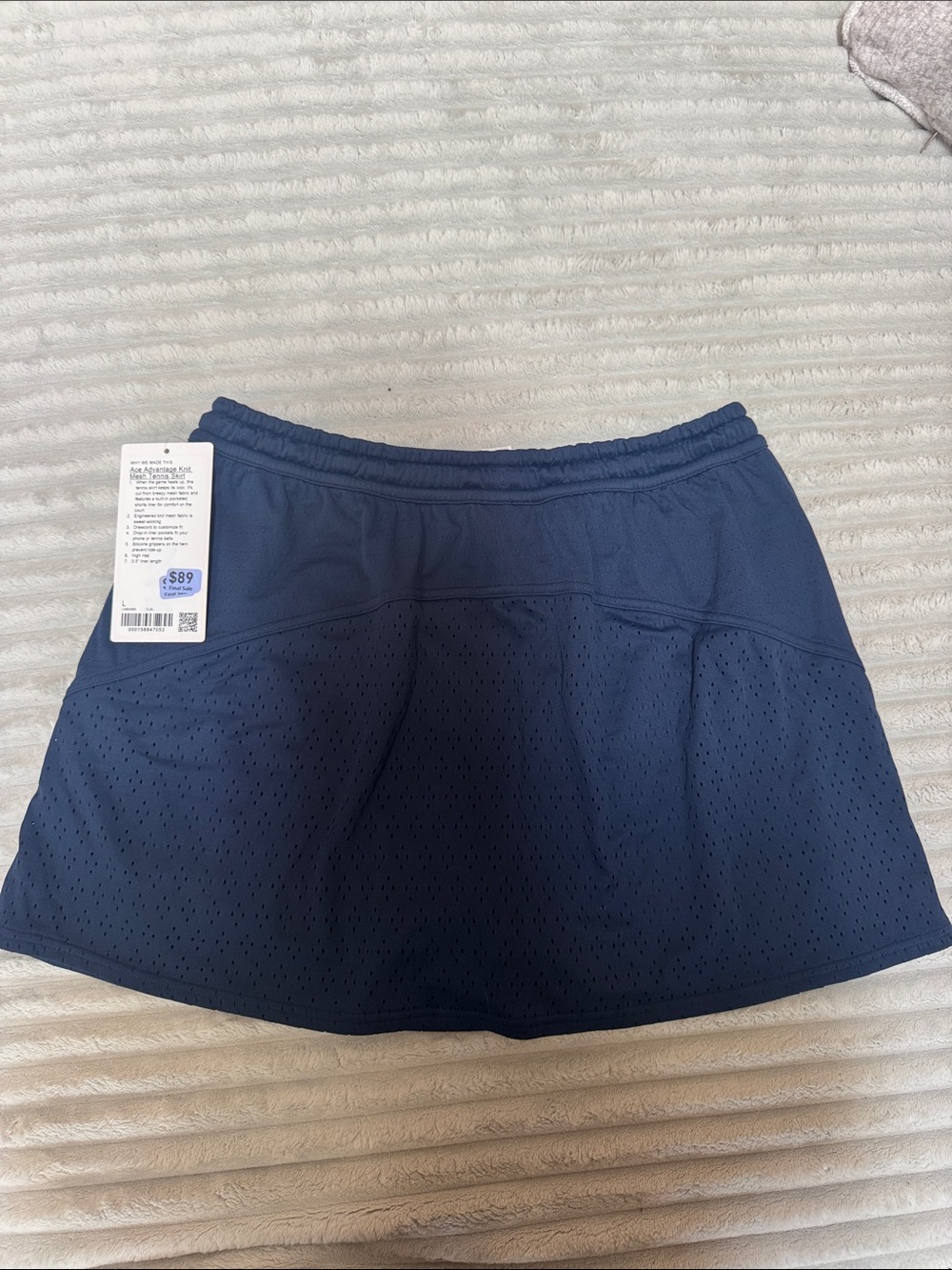 lululemon athletica Ace Advantage Knit Mesh Tennis Skirt - Picture 6 of 6